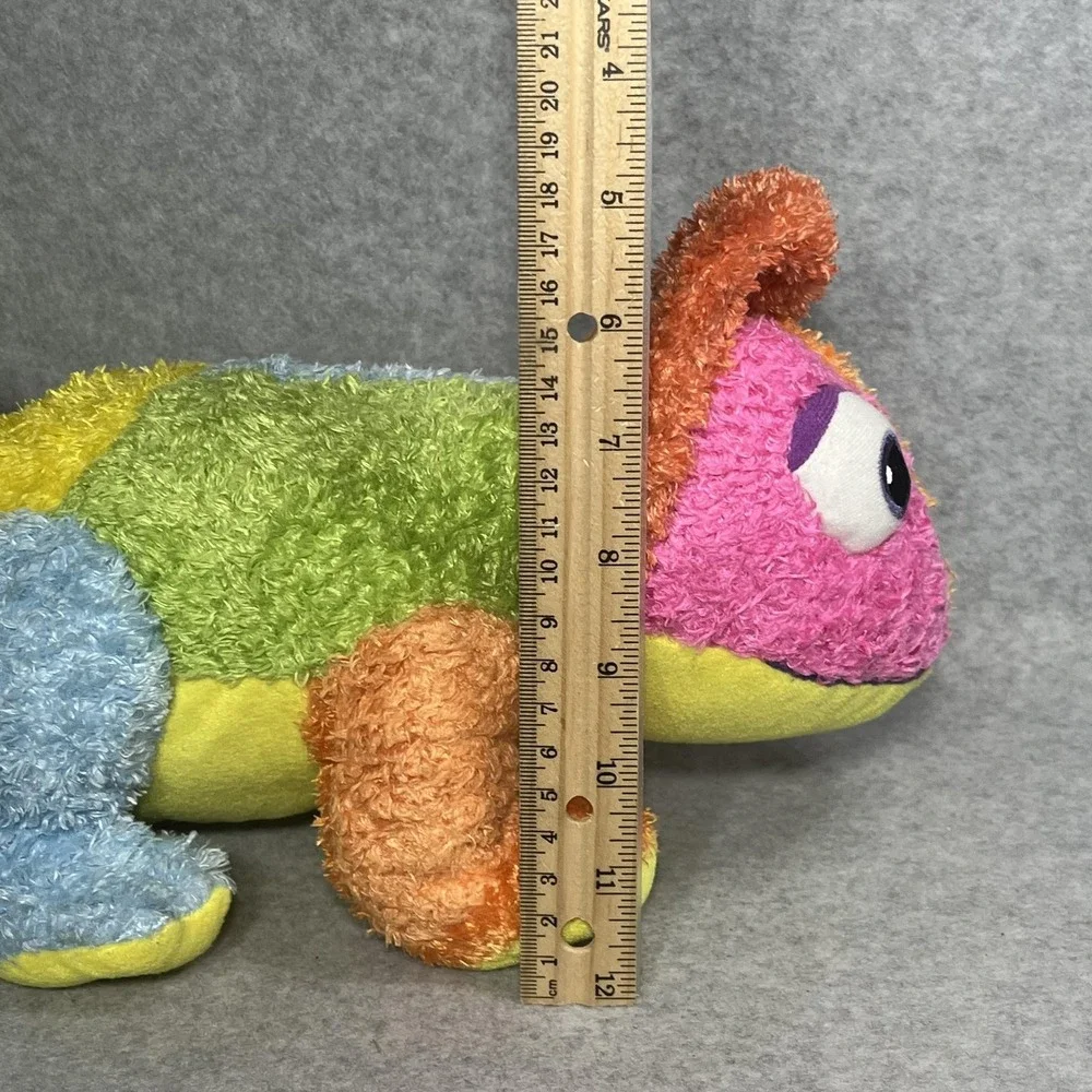 Colorful Chameleon Plush 12